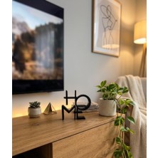 Aydogan's Home Yazılı 3D Baskı Dekoratif Heykel – Modern Ev Dekor Aksesuarı, Benzersiz Tasarım
