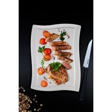 Aydogan's Bone Porselen Servis Sunum Steak Tabağı – Es 40