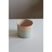Aydogan's El Yapımı Porselen Kupa, Krem Beyaz, Kalp Desenli, 200 Ml, Modern Minimalist Tasarım, Saplı, Parlak Yüzey