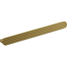 Dolap, Dombay (Mat Altın) Metal Kulp 224 mm 22.4 cm Mobilya Çekmece Mutfak Dolabı Kulpu Kulpları Kulbu