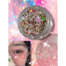 Kar Taneli Pink Glitter Jel Far