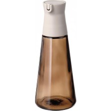 Cam Yağdanlık, 19 Cm, Kahverengi-Amber Renk, 19 Cm, 1 Parça