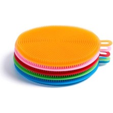 BAYSA-1038 Silikon Bulaşık Yıkama Fırçası 2'li Set, CHRMK11852