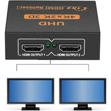 4435 2 Port UHD 4K HDMI Switch Ekran Monitör Splitter Çoklayıcı