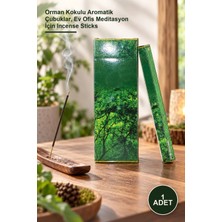 Yenilig 1 Adet Forest Aromalı Çubuk Tütsü – Orman Kokulu Aromatik Çubuklar, Ev Ofis Meditasyon Için Incense Sticks