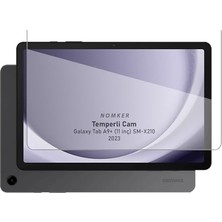 Samsung Galaxy Tab A9 + Plus 11 Inç Uyumlu Temperli Kırılmaz Cam Ekran Koruyucu X210 X215 X217