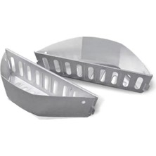 Weber 7403 Char-Baskets – Kömür Sepeti (Char-Baskets; Kömür Sepeti; 2'li Set; 18″, 22″ & 26″ Kömürlü Izgaralarla Uyumlu)