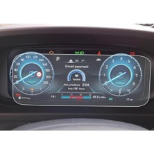 Hyundai I20 10.25 Inç ile Uyumlu Mat Dijital Gösterge Ekran Koruyucu