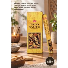 Yenilig 5 Adet Hem Palo Santo Aromalı Çubuk Tütsü – Aromalı Tütsü Çubukları, Ev ve Ofis Için Kokulu Tütsü, Palo Santo Scent, Incense Sticks