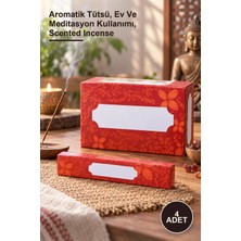 Yenilig 4 Adet Dragons Blood Aromalı Tütsü – Aromatik Tütsü, Ev ve Meditasyon Kullanımı, Scented Incense