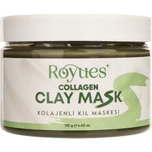 Kolajen Kil Yüz Maskesi 125 G - Siyah Nokta ve Leke Giderici, Gözenek Temizleyici