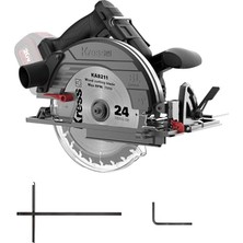 KUE15.9 20 V 185 mm Kömürsüz Profesyonel Daire Testere (Akü Dahil Değildir)