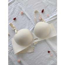 Best Bra Lingerie Kadın Lazer Kesim Dikişsiz Balensiz Destekli Push Up Sütyen