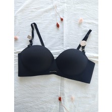 Best Bra Lingerie Kadın Lazer Kesim Dikişsiz Balensiz Destekli Push Up Sütyen