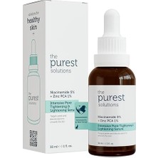 Gözenek ve Siyah Nokta Karşıtı Sivilce Önleyici Niacinamide Cilt Bakım Serumu 30 ml (Niacinamide 5% & Zinc Pca 1%)
