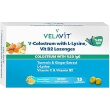 Colostrum With L-Lysine Vitamin B12 Lozanges, 15 Pastil