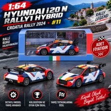 Akıllı Bayi 1/64 Hyundai I20 N Rally1 Hybrid Croatia Rally 2024 #11 (Adet Fiyatıdır) Aby