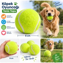 Melonika Kp Köpek Oyuncağı Tenis Topu Sert 2’li 8 cm – Dalı Köpek Topu Clz