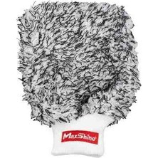 Max Shine Microfiber Wash Mitt - Dual Coloured Yıkama Eldiveni