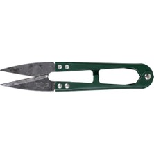 Metal Tekstil Makası, Dikiş ve Nakış Için Iplik Kesme Makası (Yeşil), Renkli Çelik Bıçaklı