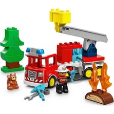 LEGO Duplo Kasabası Hortumlu Itfaiye Aracı ve Itfaiyeci 10473