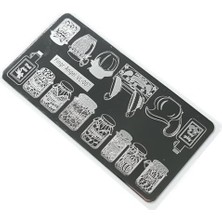 Tırnak Stamping Baskı Plakası VL07