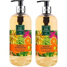 Bodrum Mandalinası Doğal Zeytinyağlı Sıvı Sabun 500 ml x 2