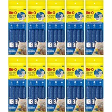 Creamy Treats Tavuklu Ciğerli Keçi Sütlü Kedi Ödülü, 4X15 G, 10 Paket