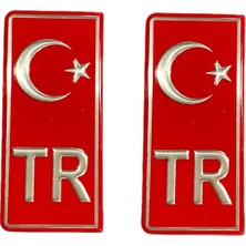 Tr Plaka Sticker (2 ADET)/YACIY01