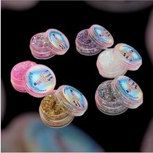 Glitter Far, Simli Jel, Kremsi Yüz ve Vücut Simi, 6'lı Set, Parlak Glitter, 72529269926