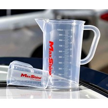 Max Shine Ölçü Kabı 2li Paket 100 ml ve 1000ML - Measuring Cup - Şeffaf - 1 Er Adet