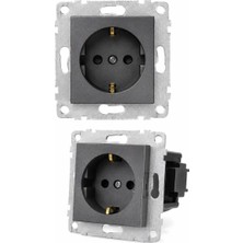 Ovivo Electric Ovıvo Füme Topraklı Priz