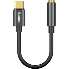 Kazan Hobi L54 Usb-C - 3,5 mm Kulaklık Adaptörü, 24 Bit/48 Khz Dac, Siyah
