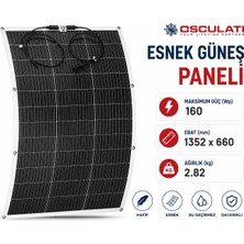 Osculati Esnek Güneş Paneli 160 Watt