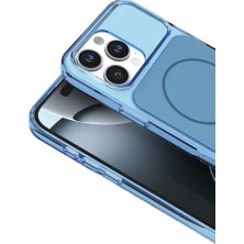 Joko Apple iPhone 16 Pro Max Uyumlu Bruma Magsafe Kapak - Mavi