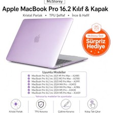 Kazan Hobi MacBook Pro 16.2 Inç Kılıf A2485 A2780 A2991 A3403 A3186 A3428 A3429 Uyumlu Kristal Parlak Şeffaf Sert Kapak Ince Hafif Koruyucu Crystal Clear Hard Case