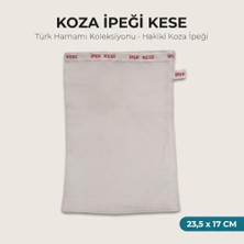 Kazan Hobi Hakiki Koza Ipeği Vücut Kese, Tüm Vücud Için Kirlerden ve Lekelerden Arındırır. 1 Adet