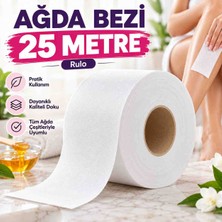 Optimex Ağda Bezi 25 Metre Rulo – Epilasyon ve Sir Ağda Için Pratik Kullanım, Dayanıklı Ağda Bandı