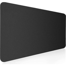 Kazan Hobi Oyuncu Gamer Mouse Pad, Siyah, Ergonomik Oyuncu Gamer Mouse Pad (X-Large (90 x 40 Cm)), Kaymaz Taban, Büyük Boy Large Ofis Tipi Mouse Ped, Fare Altlığı, Düz Masa Koruyucu