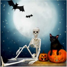 Parti Sürprizi Hallowen Cadılar Bayramı Iskelet Dekor Süs 1 Adet