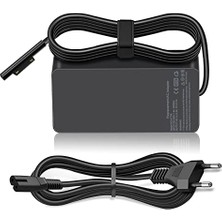 Kazan Hobi Laptop; Için 65 W 15 V 4A Güç Kaynağı Şarj 4/3/2/1, Yüzey Kitap 1/2, Yüzey Pro X/pro 8/pro 7/pro 6/pro 5/pro 4, Yüzey Laptop ve Tablet; Yüzey Git; 5 V 1A USB Portu ile (44 W Için)