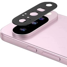 Kazan Hobi Google Pixel 10 Uyumlu Kamera Lens Koruma Halkası - Kapalı Tasarım -Siyah AL3401