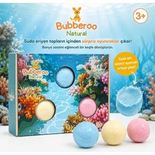 Kazan Hobi Çocuk Banyo Topu Seti 3'lü, Su Altı Macerası Banyo Topu Seti 3 Adet Sürpriz Oyuncaklı