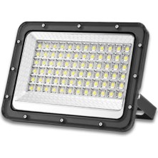 Kazan Hobi 100W Slim LED Projektör Cata CT-4659B - Beyaz Işık 6400K, Bahçe, Otopark ve Cepheler Için 50W, 100W ve 200W Güçlü Beyaz Işık Seçenekli Su Geçirmez Dış Mekan Projektör Serisi