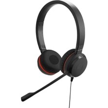 Kazan Hobi Evolve 20 Se Stereo Kulaklık – Microsoft Teams Sertifikalı Kulaklık, Voıp Softphone Için, Pasif Gürültü Önleyici – Arama Kontrollü Usb-A Kablosu – Siyah