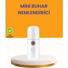 Birsence Taşınabilir Şarjlı Buhar Nemlendirici – Kablosuz Akıllı Pro Teknolojili Mini Cilt ve Ortam Nemlendirici