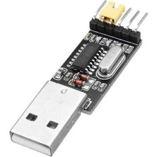 Kazan Hobi Ayzek CH340G USB To Ttl Uart Modül, USB Bağlantılı, Seri Dönüştürücü