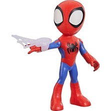 Kazan Hobi Spidey And His Amazing Friends Büyük Boy Spidey Figürü, 22,5 Cm'lik Aksiyon Figürü, Çocuklar Için Okul Öncesi Oyuncakları, 3 Yaş ve Üzeri, Süper Kahraman Oyuncakları
