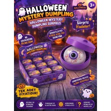 Sepetly Mystery Dumpling Çin Mantısı Squishy Sıkma Oyuncağı Halloween Temalı Farklı Ifadeler Sürpriz Model