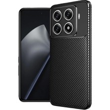 Xiaomi Mi 15T Pro Uyumlu Auto Focus Karbon Kapak - Siyah